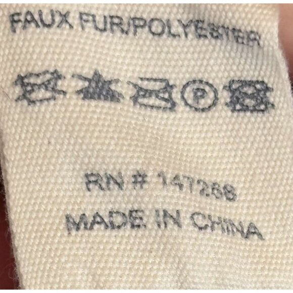 Simply Southern XL Gray Sherpa Pullover Quarter Zip Jacket Faux Fur Warm Casual - Picture 5 of 5